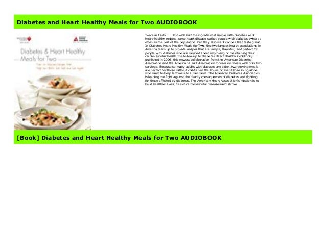 Heart And Diabetes Healthy Meals / Download Free: Diabetes & Heart