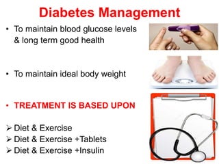 Diabetes - Diet -1.ppt glycemic control chart | PPT