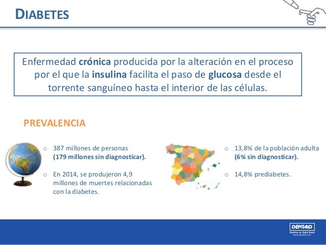 Diabetes y enfermedad periodontal Diabetes y enfermedad periodontal