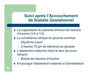 Diabetes In Pregnancy (French) Symposia - The Crudem Foundation
