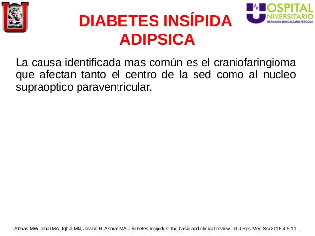 Diabetes Insipidus An Overview Sciencedirect Topics