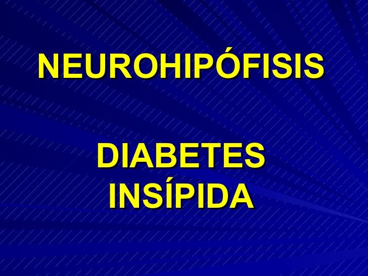 caso de diabetes insípida pptp