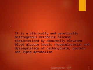 Photo inspiration: Fresh Look at Comprehensive Overview Of Diabetes Mellitus Types Diagnosis And