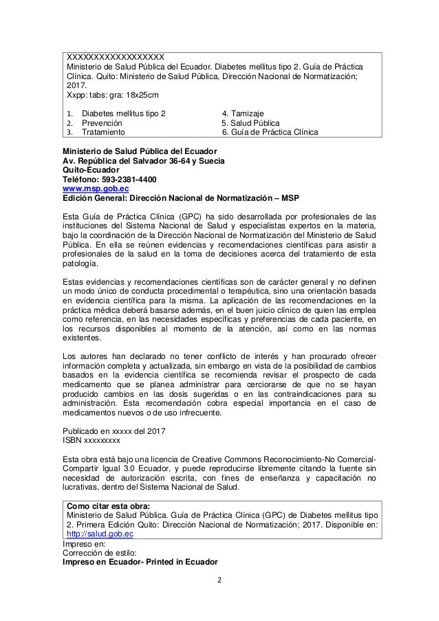 Diabetes mellitus gpc tipo ii 2017 Diabetes mellitus gpc tipo ii 2017