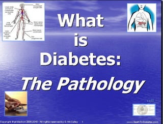 What  is  Diabetes: The Pathology cell 