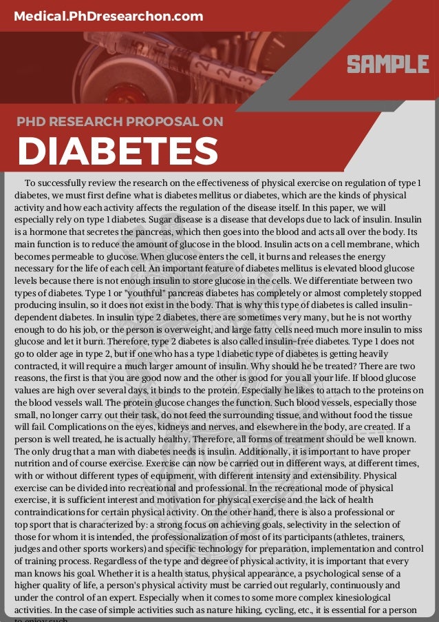 Diabetes phd thesis