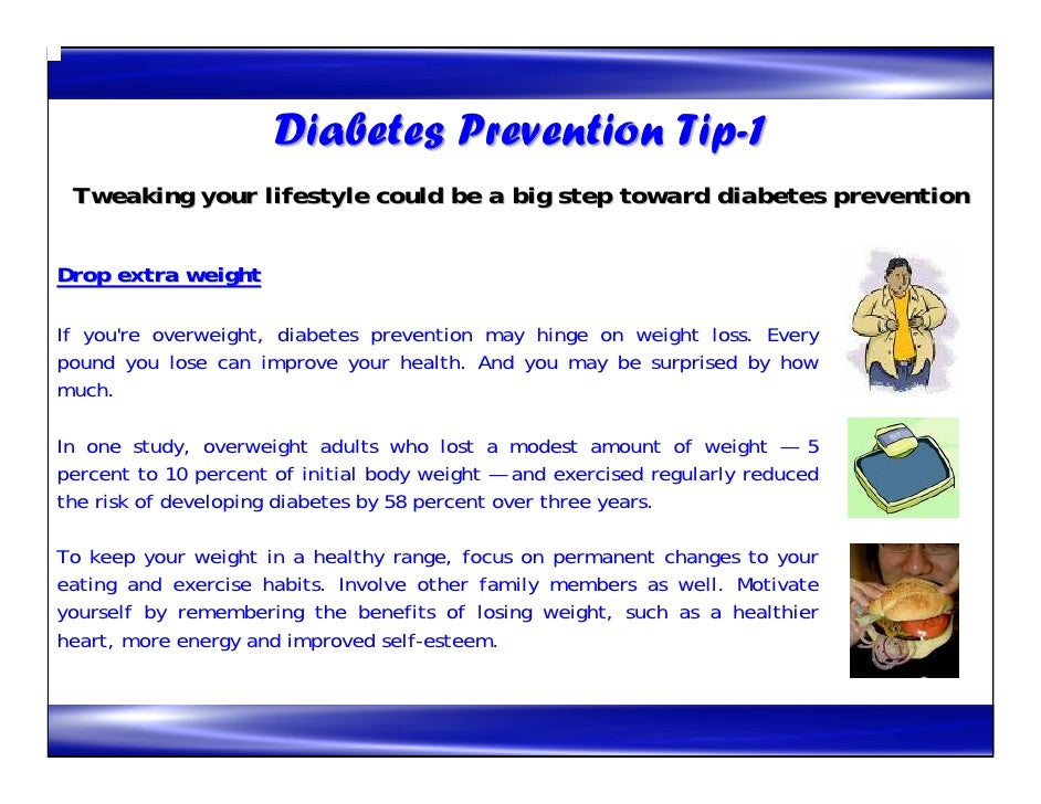 6 Weight Loss Tips For Diabetes