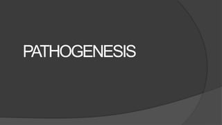 PATHOGENESIS
 