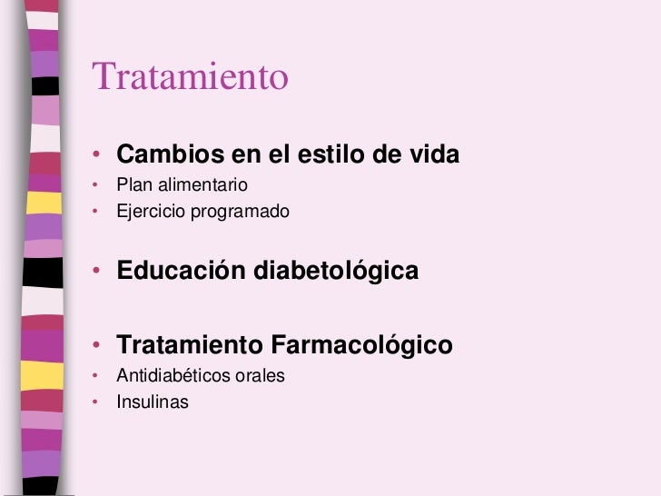 Diabetes - tratamiento no farmacologico Diabetes - tratamiento no farmacologico
