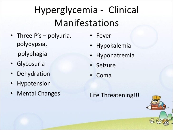 Warning Signs The 3 Polys Of Diabetes Livestrong Com