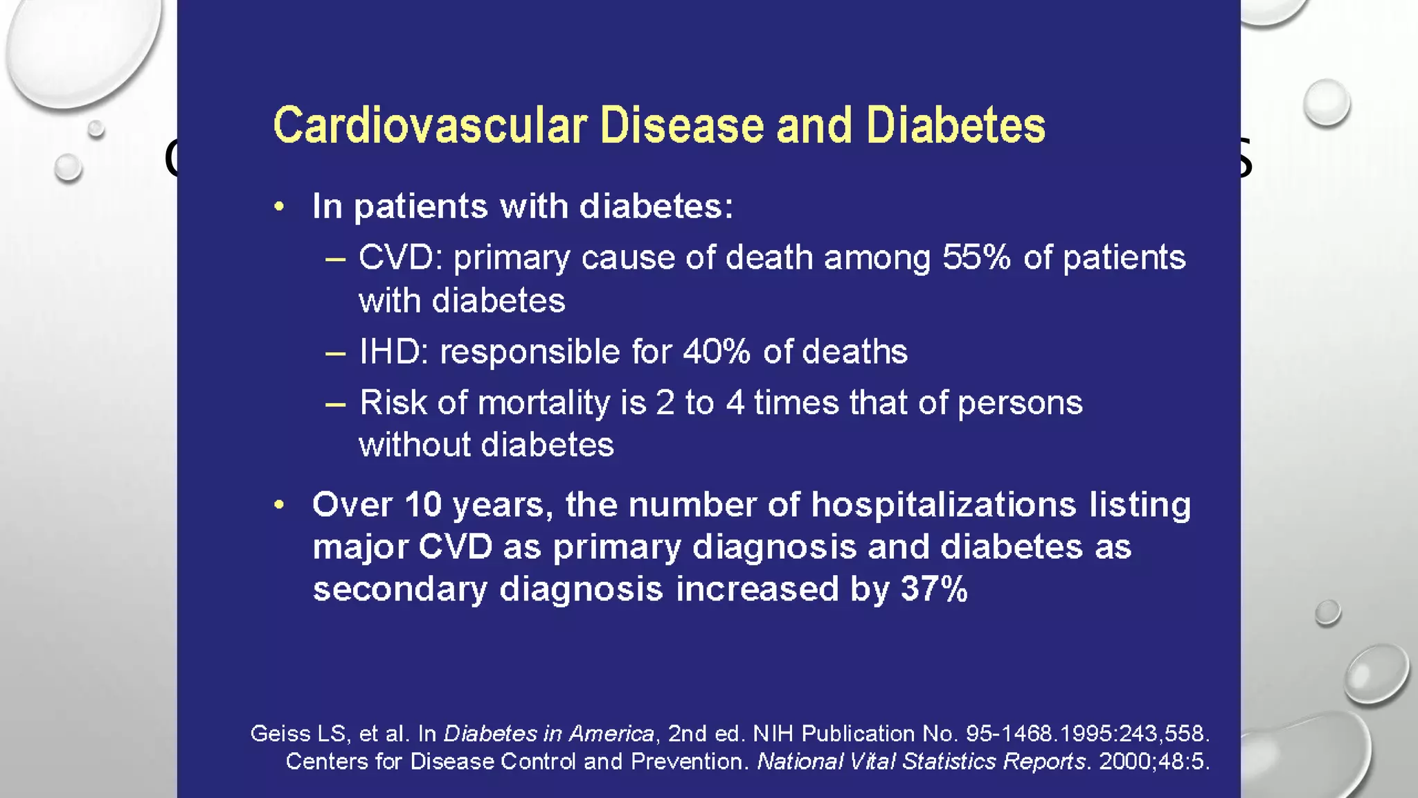 Diabetes and Cardiovascular Disease | PPT
