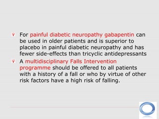 Diabetes and elderly | PPT