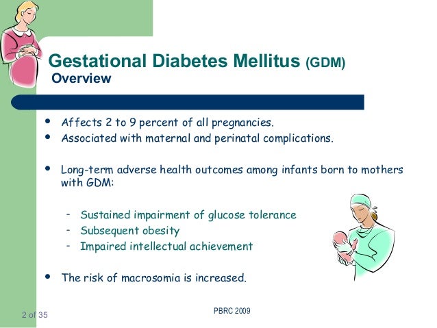 Diabetes and macrosomia