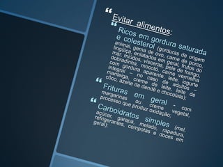 Como se diagnosticarAtravés do exame de glicemia (açúcar) no sangue, avaliado nas fitas teste ou coletado com seringa para análise laboratorial. Podem ser: Glicemia casual: coletada em qualquer momento – não considera o jejum – DM  200mg/dl;Glicemia de jejum: coletada após jejum de 8 a 14 horas – DM  126mg/dlTeste de tolerância à glicose (TTG – 75g): glicemia em jejum, ingerir 75g de glicose e medir a glicemia após 2 horas – DM  200mg/dl após 2 horas de ingestão de glicose;