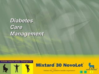 Diabetes Care  Management 