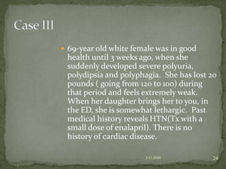 Diabetes Cases.1 Ppt