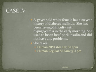 Diabetes Cases.1 Ppt