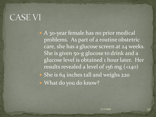 Diabetes Cases.1 Ppt