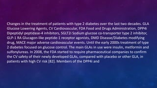 Diabetes disease modified drugs. Types and mechanism of action | PPTX