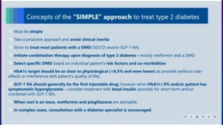 Diabetes disease modified drugs. Types and mechanism of action | PPTX