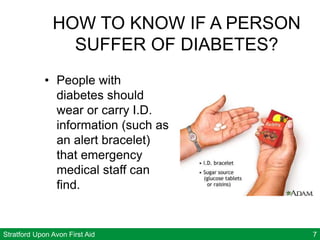 Diabetes emergency management | PPTX