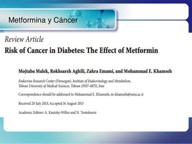 Metformina e Insulina en el anciano con Diabetes. Metformina e Insulina en el anciano con Diabetes.