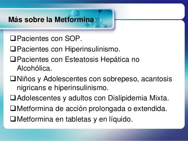 Metformina e Insulina en el anciano con Diabetes. Metformina e Insulina en el anciano con Diabetes.