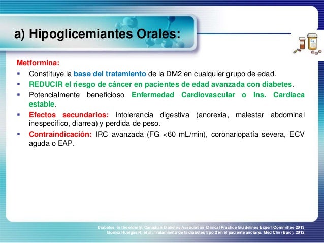 Metformina e Insulina en el anciano con Diabetes. Metformina e Insulina en el anciano con Diabetes.