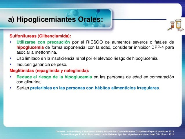 Metformina e Insulina en el anciano con Diabetes. Metformina e Insulina en el anciano con Diabetes.