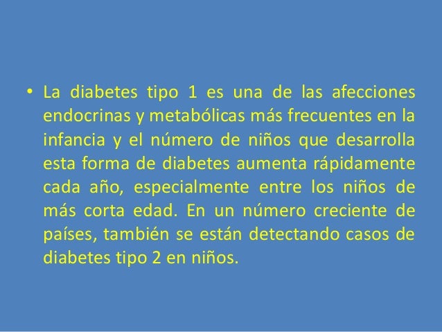 Diabetes en jóvenes Diabetes en jóvenes