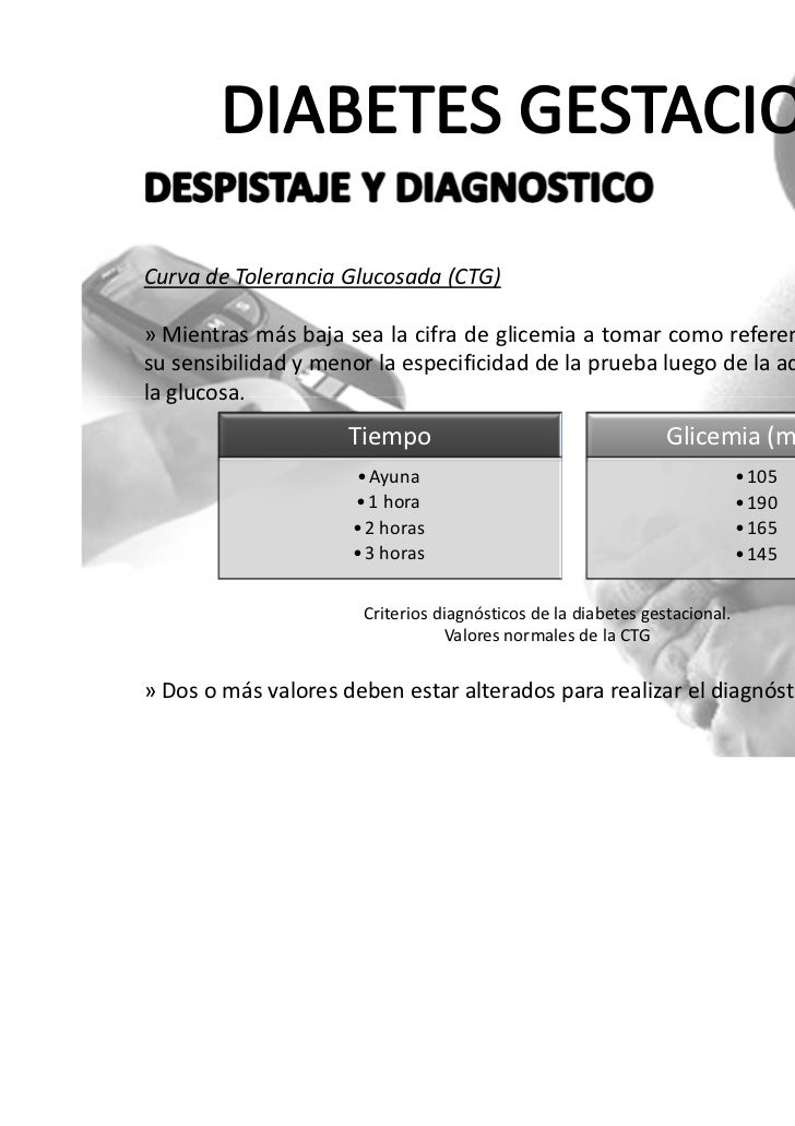 Diabetes gestacional Diabetes gestacional