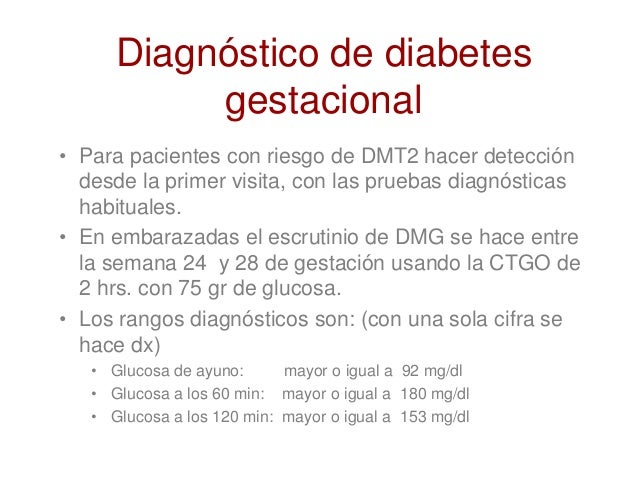 Diabetes gestacional Diabetes gestacional