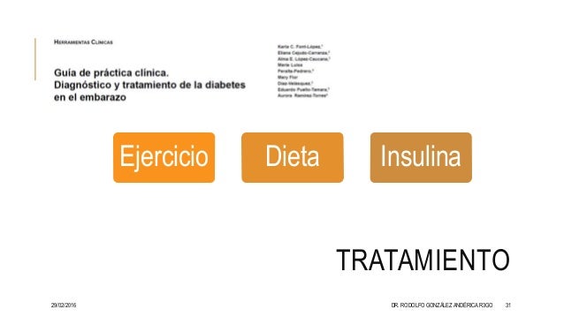 Diabetes gestacional 2015 Diabetes gestacional 2015