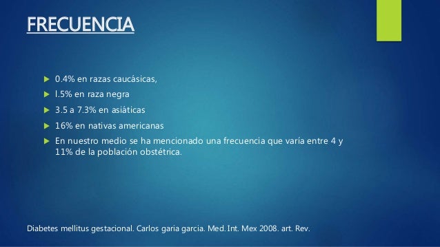 DIABETES GESTACIONAL 2016 DIABETES GESTACIONAL 2016