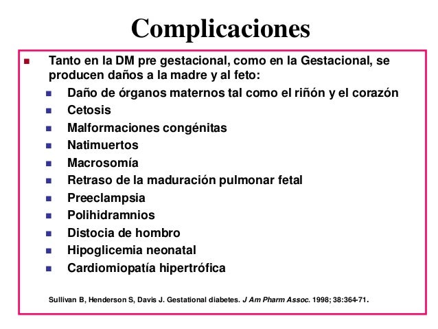 Diabetes gestacional Diabetes gestacional