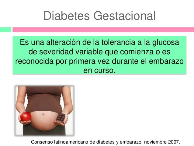Diabetes gestacional Diabetes gestacional