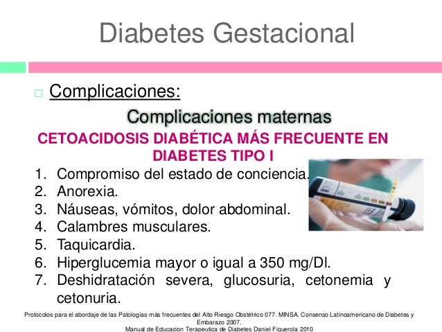 Diabetes gestacional Diabetes gestacional