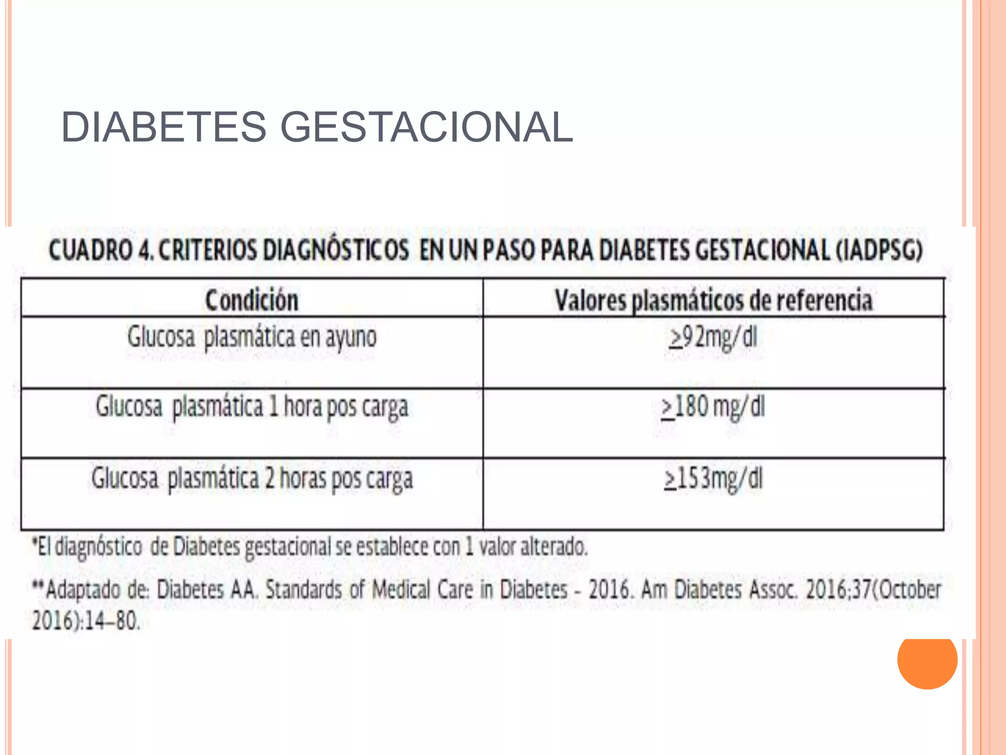 Diabetes Gestacional