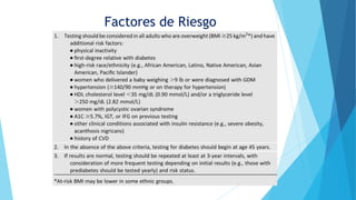 Factores de Riesgo
 