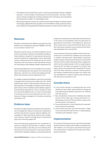 Diabetes in childhood and adolescence guidelines | PDF