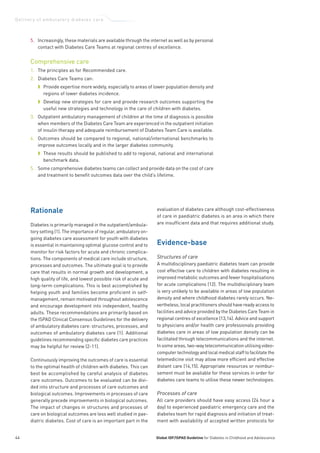 Diabetes in childhood and adolescence guidelines | PDF