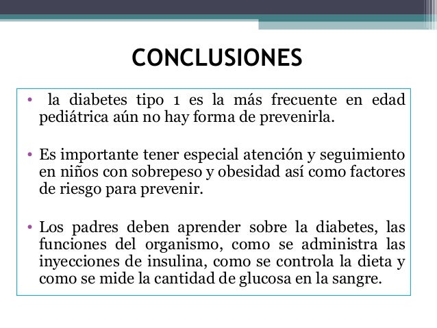 Diabetes infantil 3 Diabetes infantil 3