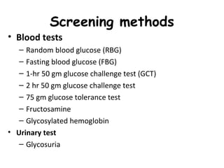 Diabetes in pregnancy | PPT