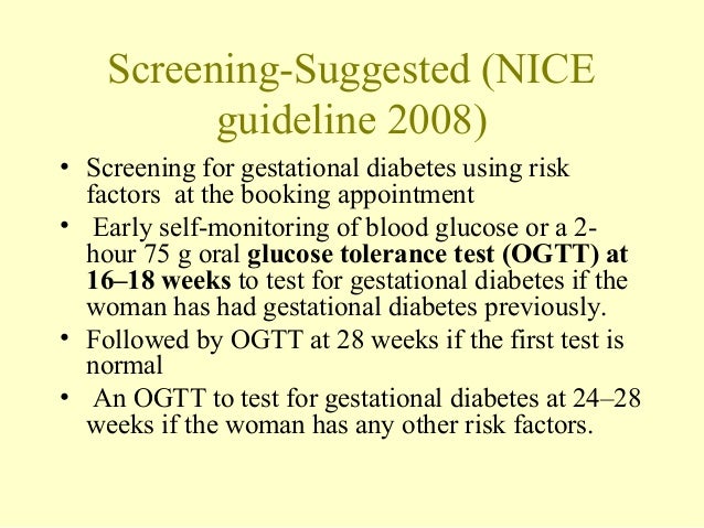 Diabetes In Pregnancy Segamat 2012