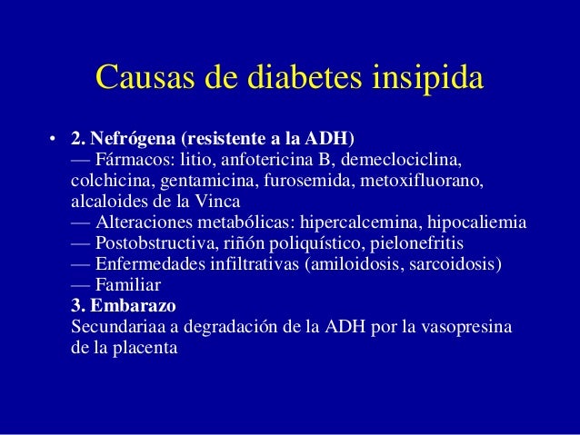 Diabetes insipida patologia adh copia Diabetes insipida patologia adh copia
