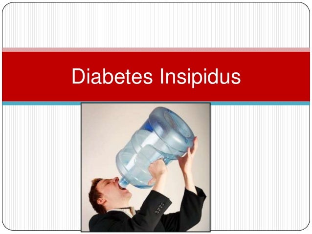 Diabetes insipidus