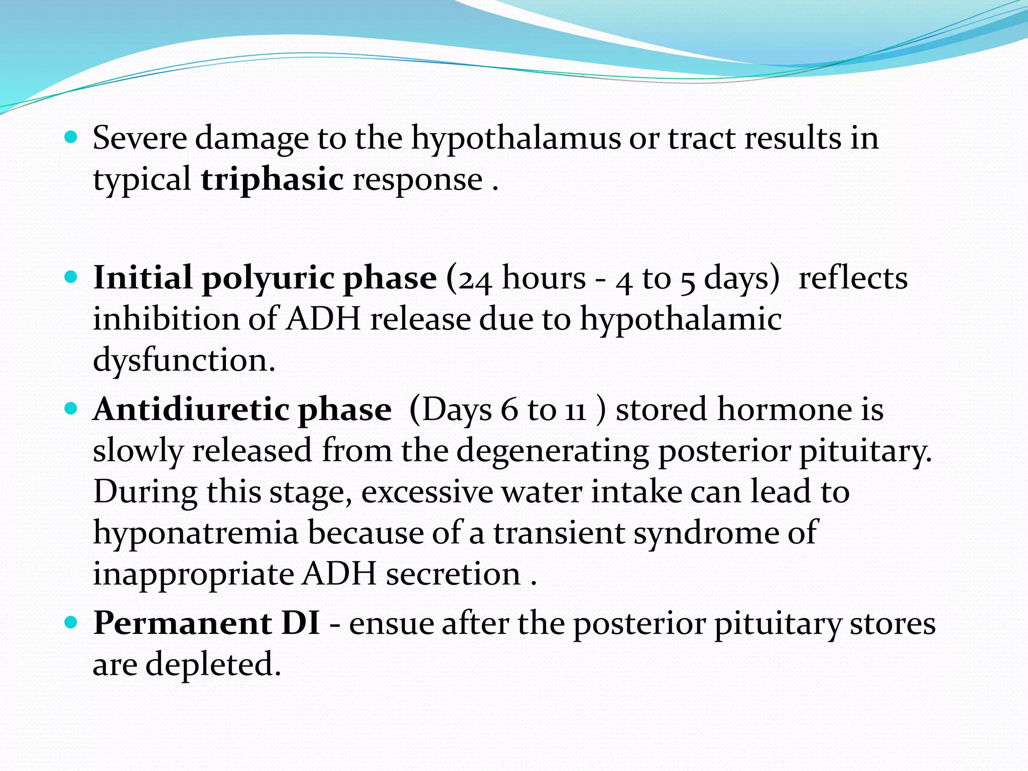 Diabetes insipidus and neurological disorders | PPTX