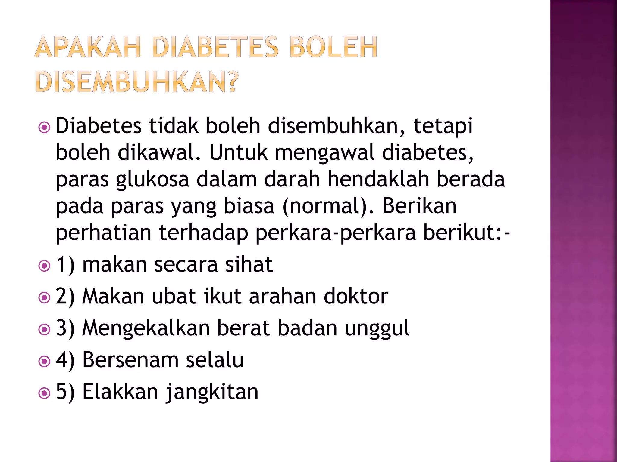 Education DM For Patient PPT