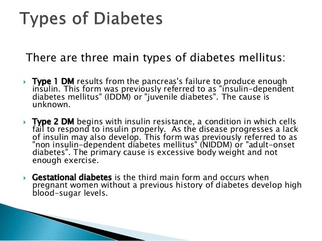 4 Diabetes Types