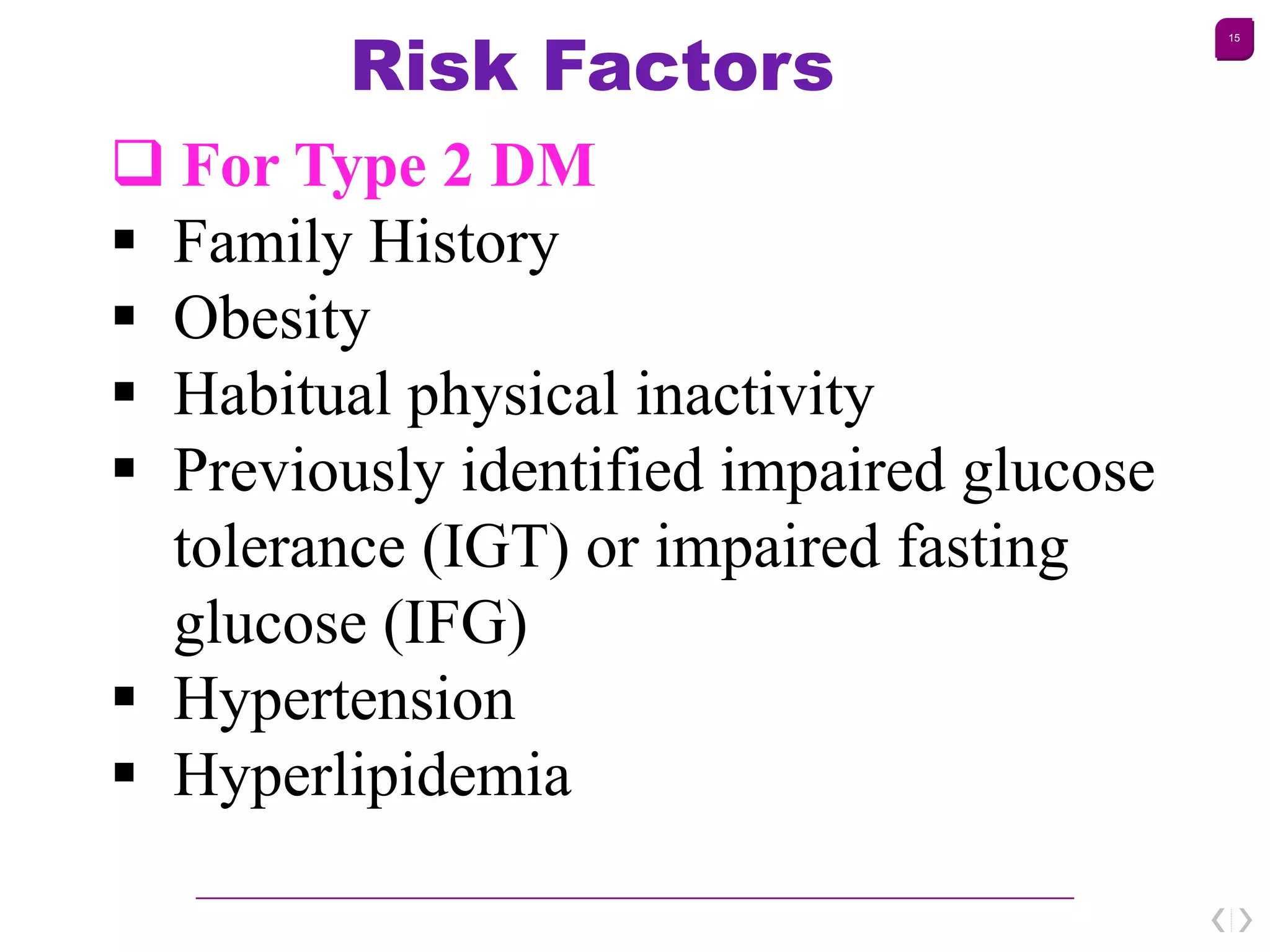 Diabetes mellitus management | PPTX